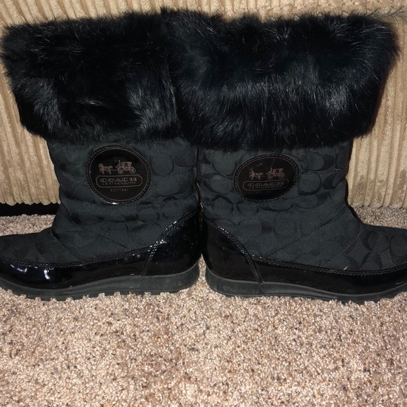 ❤️❤️NWOT COACH BOOTS. SUPER COMFY!!❤️❤️ - Picture 1 of 2